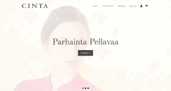 Desktop Screenshot of cinta.fi