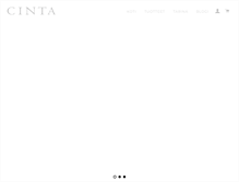 Tablet Screenshot of cinta.fi